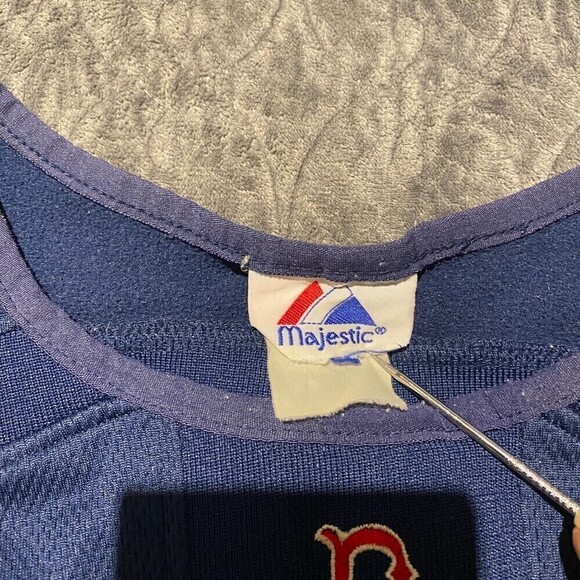 Majestic Boston Red Sox Therma Base Fleece No Size Tag See Measurements - Picture 9 of 9